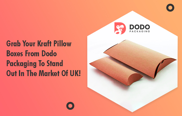 Kraft Pillow Packaging Boxes - Cover Image