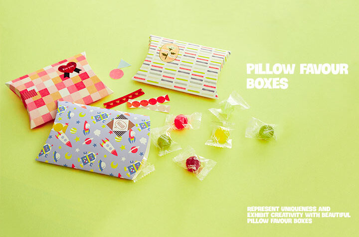 Pillow Favor Boxes - Feature
