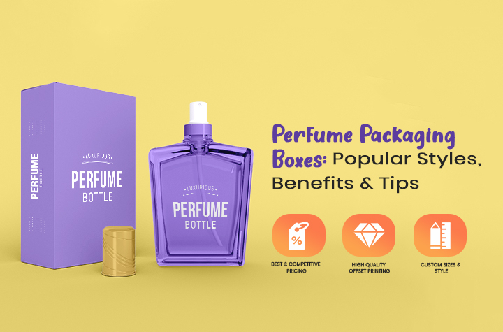 Luxury Glass Perfume Spray Bottle with Box